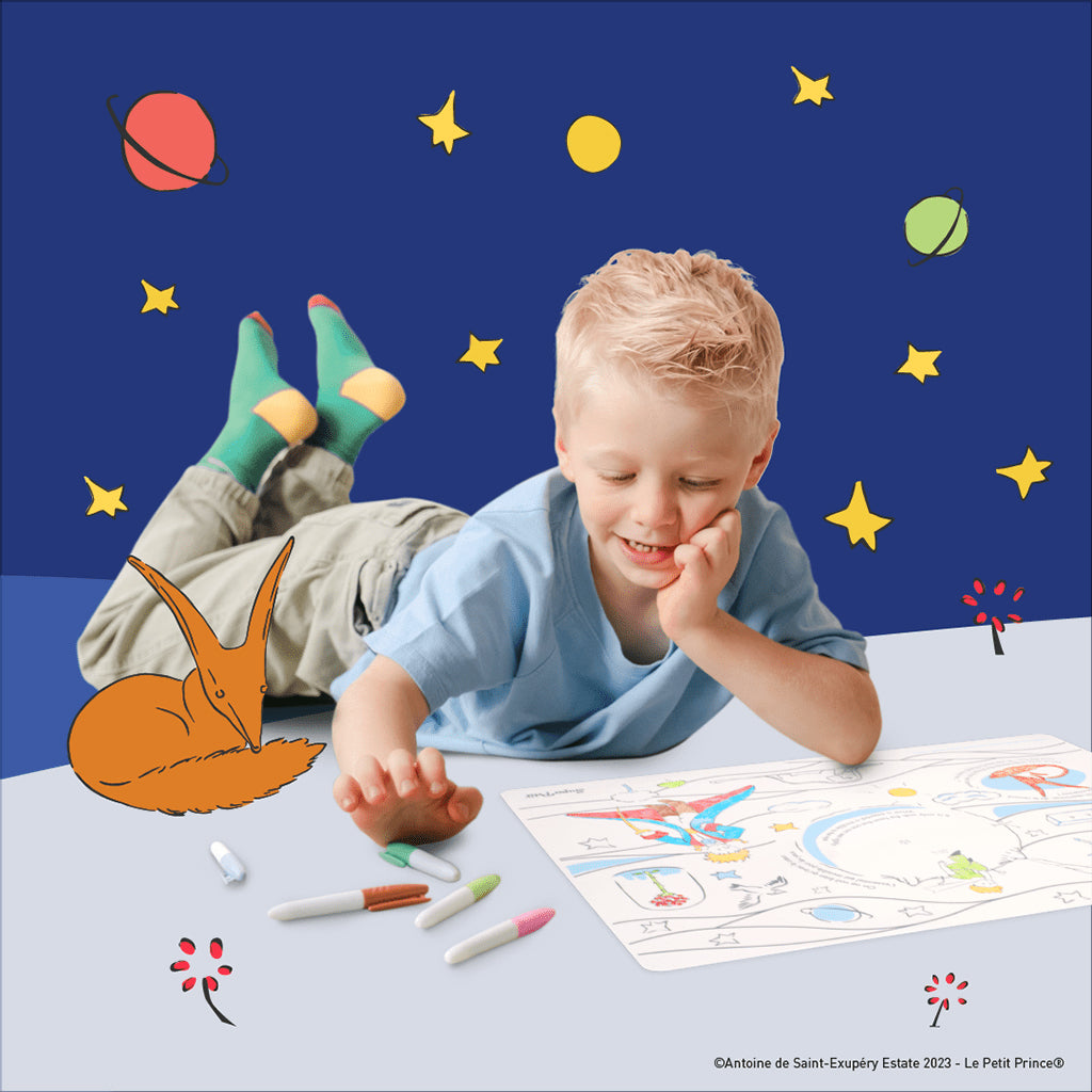 Coloriage en silicone- Le petit Prince - Dès 3 ans Jeux & loisirs créatifs Happy clown