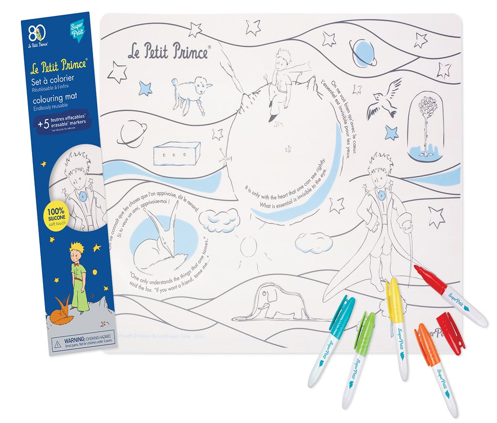 Coloriage en silicone- Le petit Prince - Dès 3 ans Jeux & loisirs créatifs Happy clown