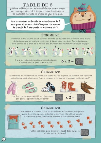 Cahier de jeux : Sherlock Nonosse - Le mystère des additions et soustractions Cahiers de jeux OLF