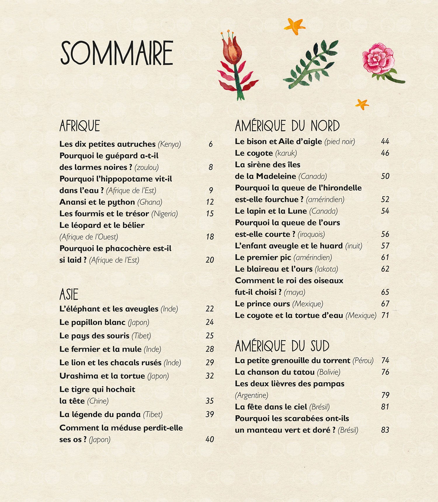 50 histoires d'animaux autour du monde - Dès 5 ans Livres La family shop