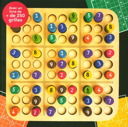 Sudoku Master - Coffret de jeux en bois - Dès 8 ans Jeux & loisirs créatifs OLF - dilisco