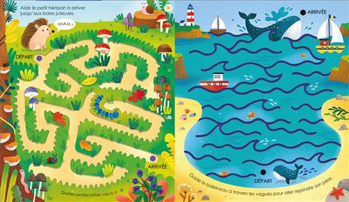 Suis avec ton doigt - les animaux Dyslexie et concentration OLF + 1