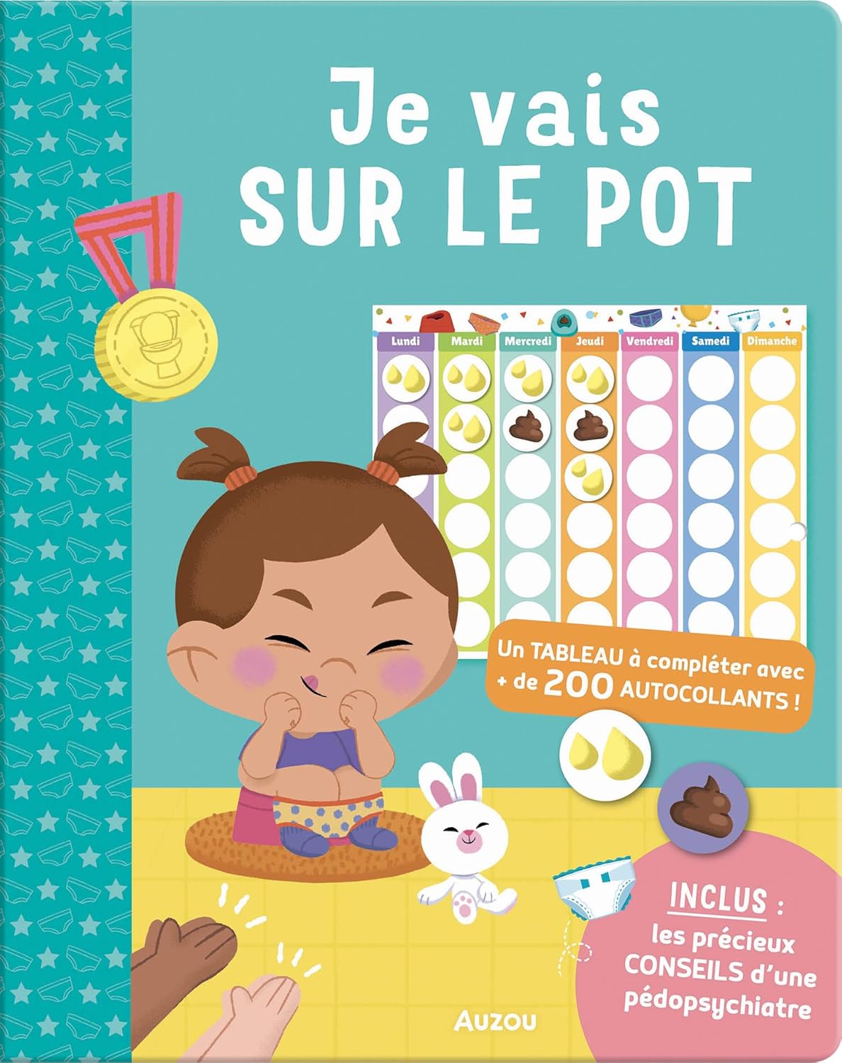 Je vais sur le pot - mon cahier de gommettes Cahiers de jeux OLF