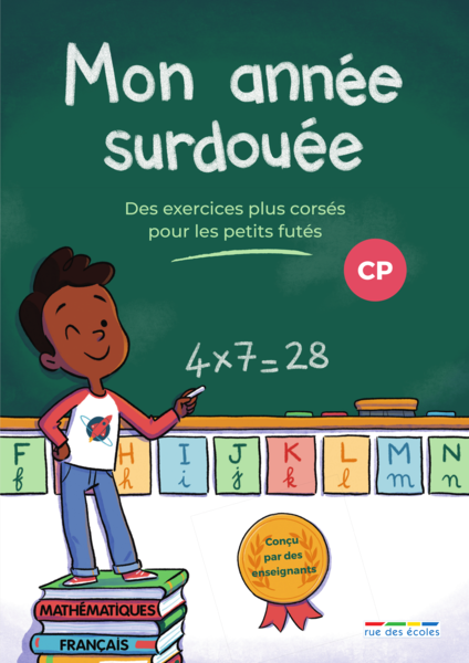 Mon année surdouée - 6 ans - 2-3 ème harmos - Apprendre en s'amusant Cahiers de jeux dilisco - OLF