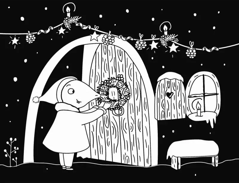 Petite Taupe - 10 Tableaux de velours à colorier dès 3 ans Jeux & loisirs créatifs Auzou - OLF