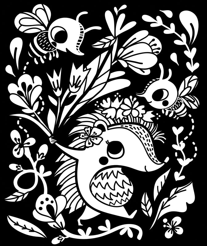 Printemps - 10 Tableaux de velours à colorier dès 3 ans Jeux & loisirs créatifs Auzou - OLF