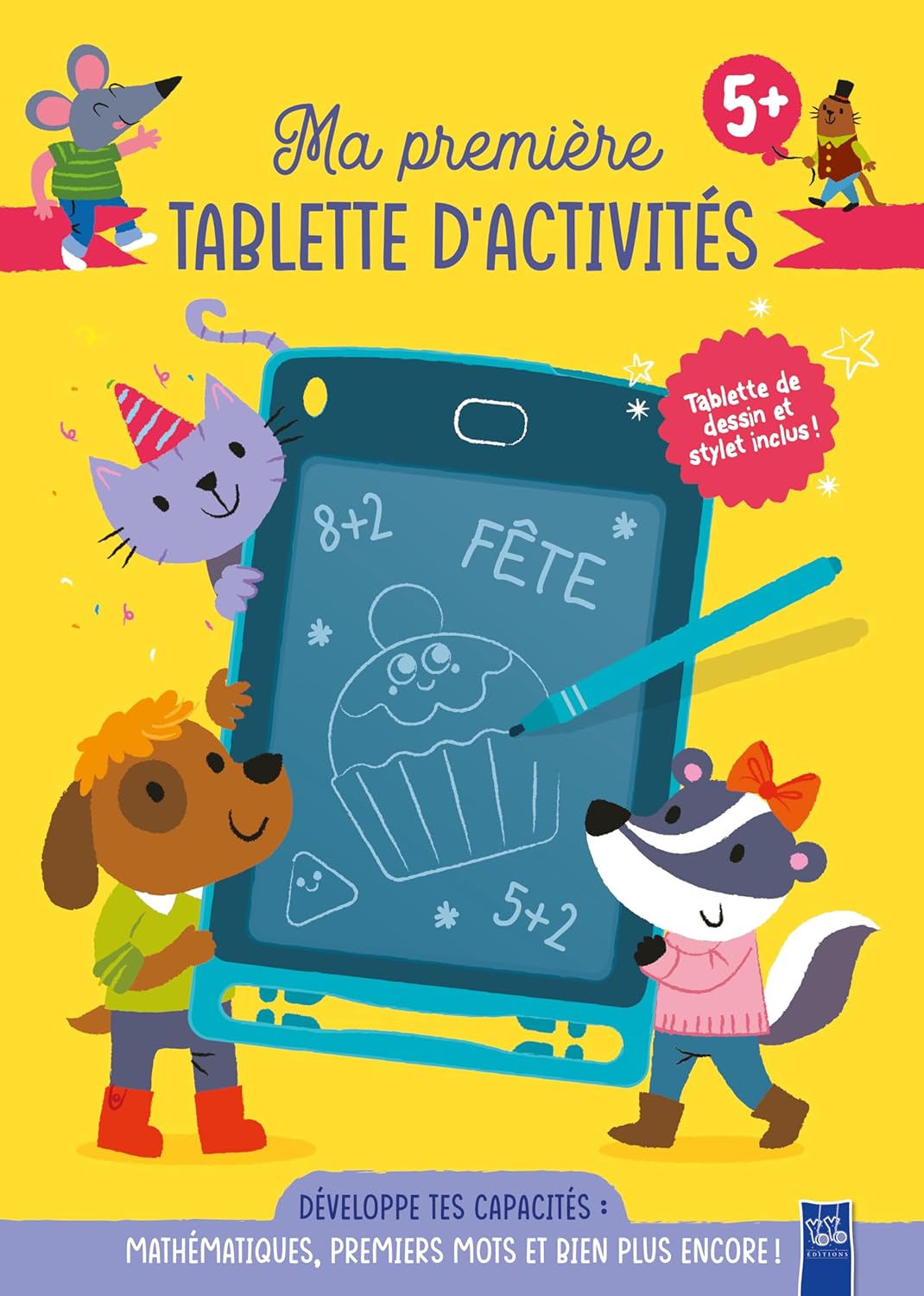 Coffret de Mathématiques et activités dès 5 ans Appuis scolaires, Cahiers de jeux Dilisco - OLF