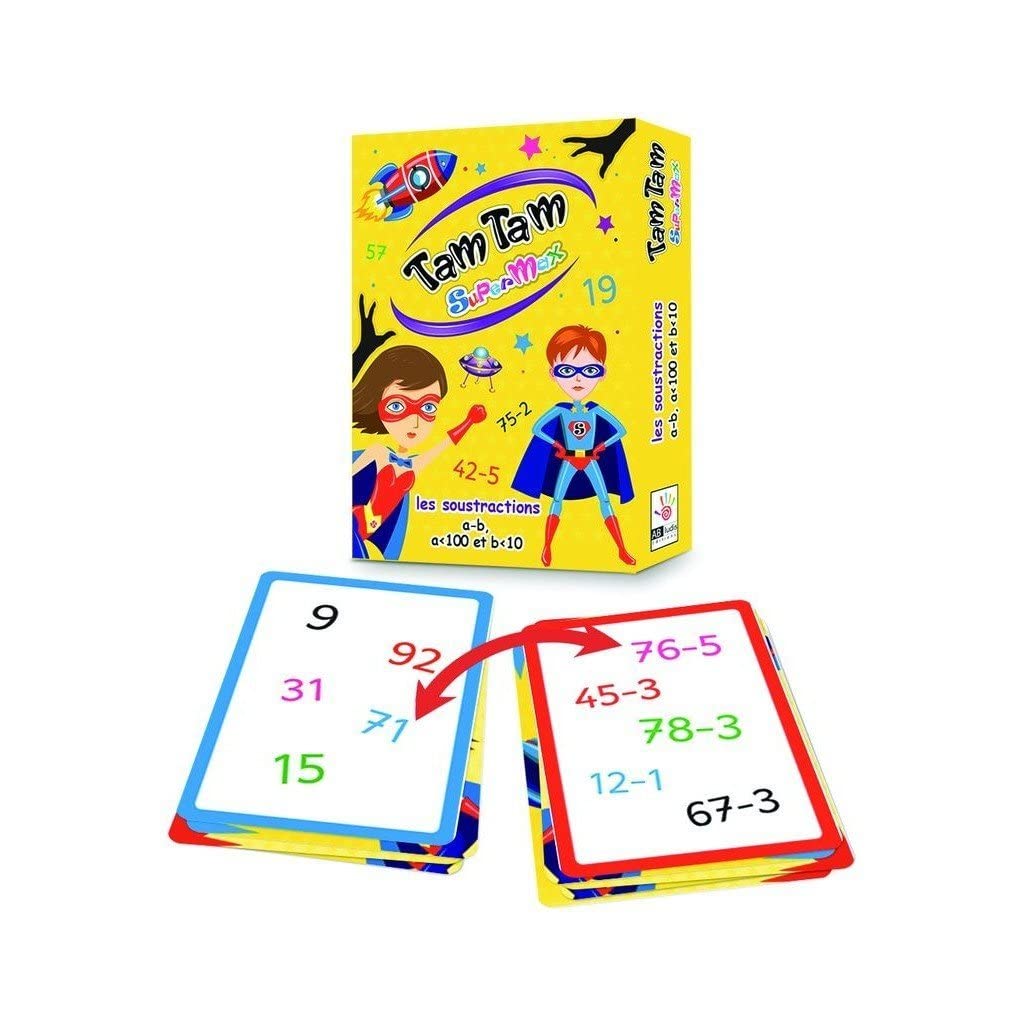 Tam Tam Supermax - Les soustractions Jeux & loisirs créatifs OLF