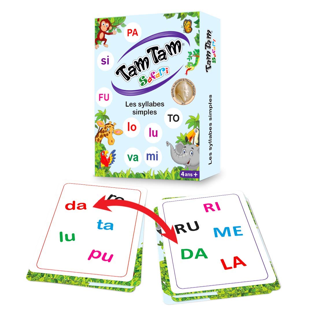 Tam Tam Safari - Les syllabes simples Jeux & loisirs créatifs OLF