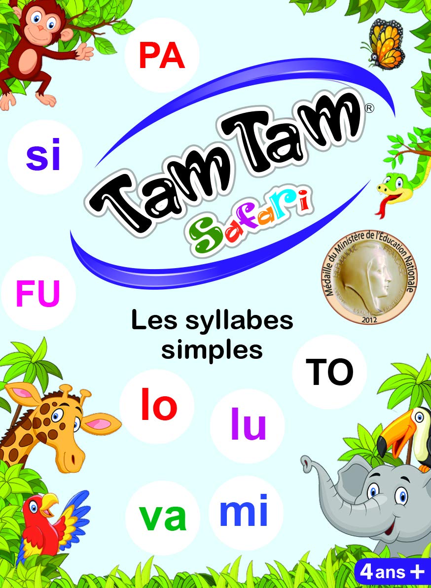 Tam Tam Safari - Les syllabes simples Jeux & loisirs créatifs OLF