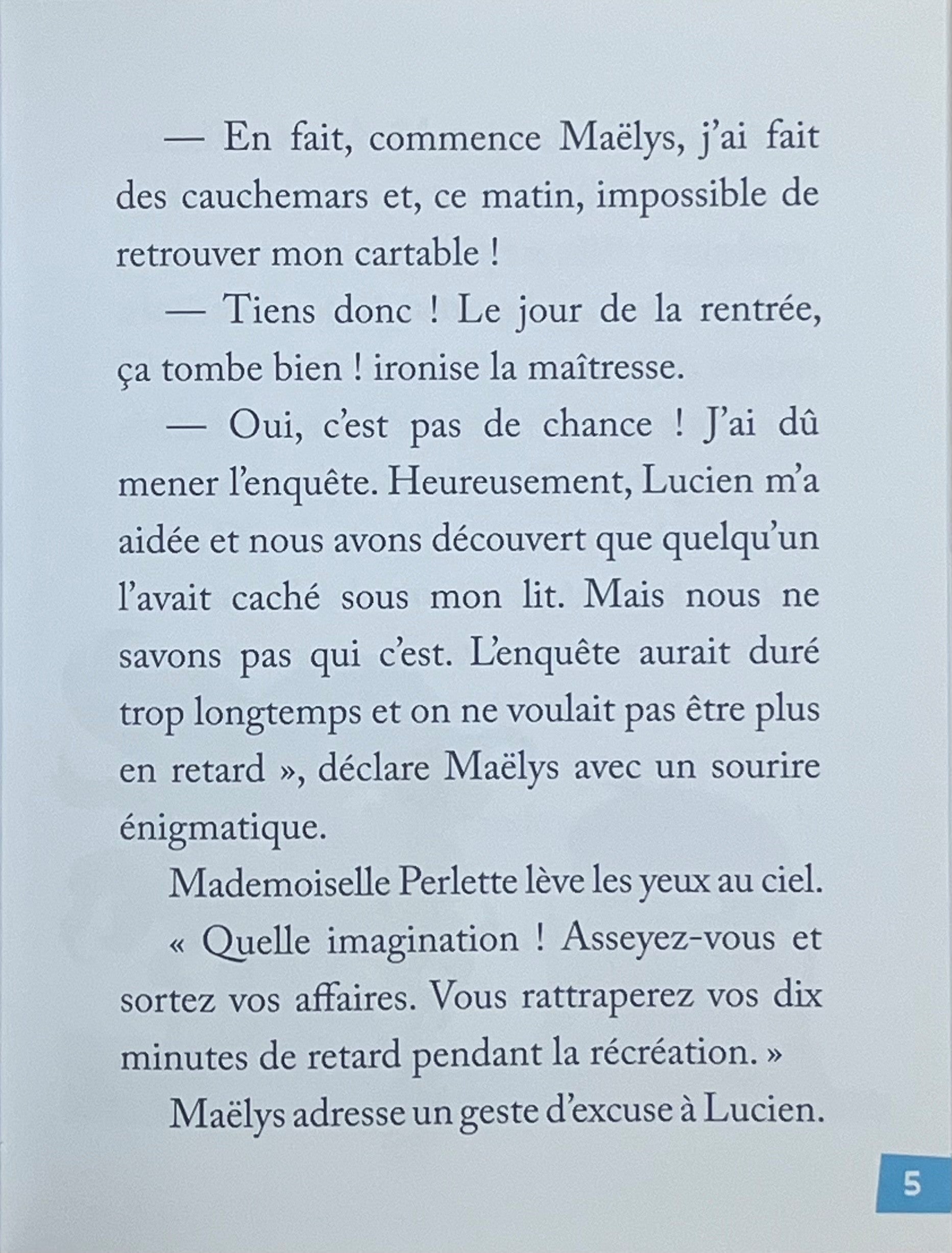Les enquêtes de Maëlys - T05: Voyage dans le temps à la Chaux-de-Fonds - Dès 8 ans Livres OLF