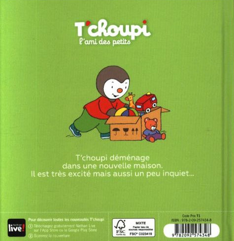 T'Choupi déménage - Dès 2 ans