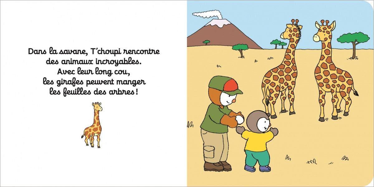 T'Choupi et les animaux: ma petite bibliothèque - Coffret en 6 volumes - 2 ans Livres La family shop