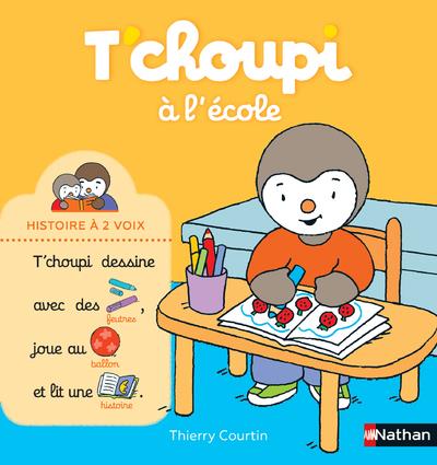 T'choupi à l'école - Histoire à 2 voix Livres OLF