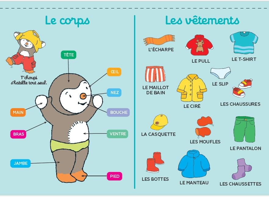 T'choupi - Mes posters de la maternelle Cahiers de jeux OLF (Interforum)