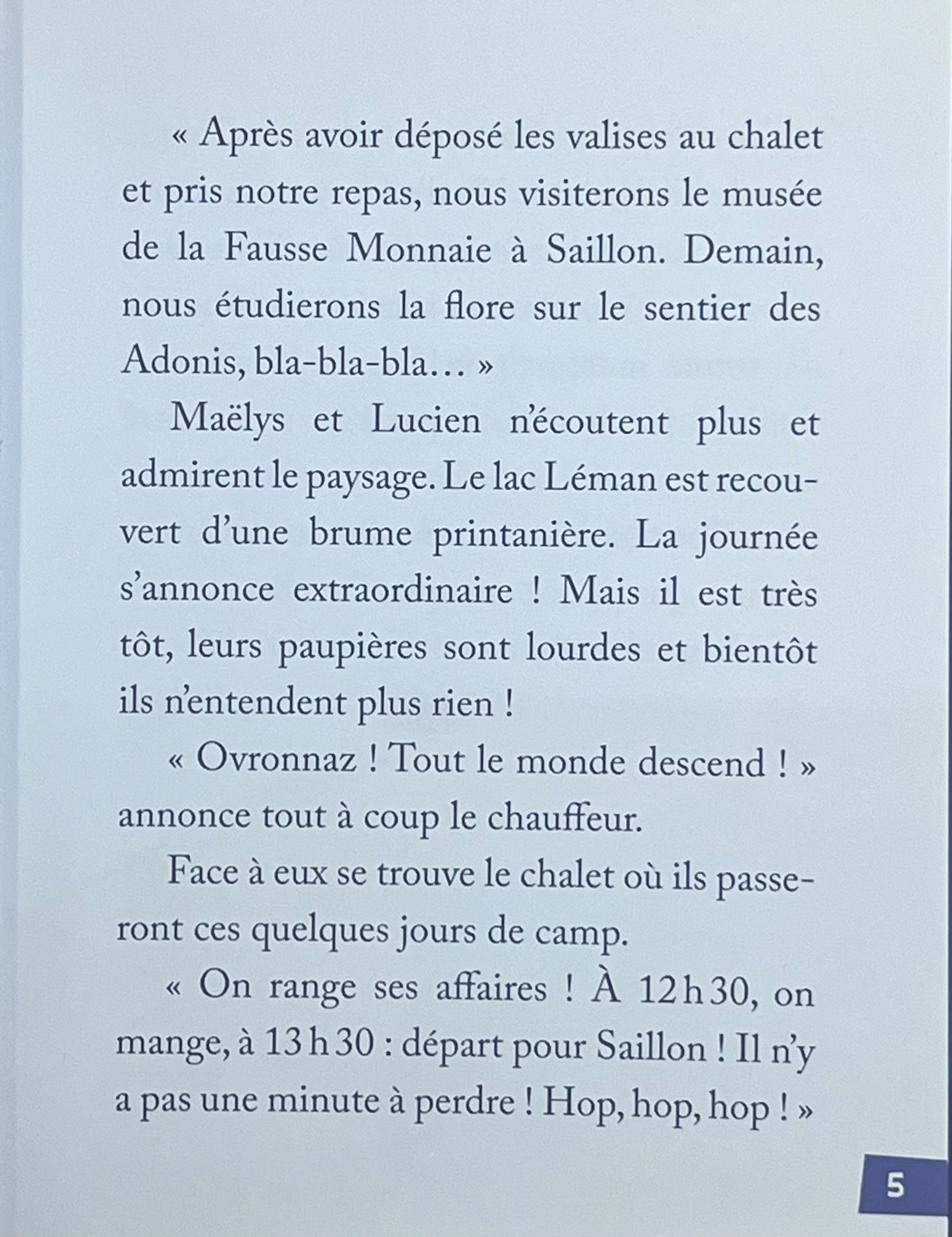 Les enquêtes de Maëlys - T04: Sur les traces du trésor de Saillon - Dès 8 ans Livres OLF