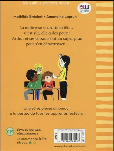 Alerte aux poux! La maîtresse se gratte! Livres OLF