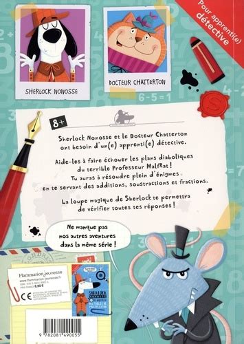 Cahier de jeux : Sherlock Nonosse - Le mystère des additions et soustractions Cahiers de jeux OLF