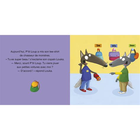 P'tit Loup veut être le chef! Livres OLF