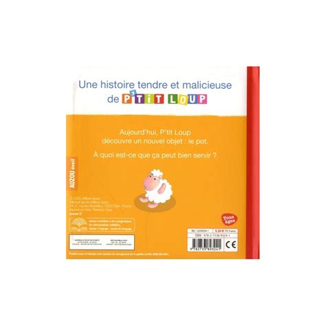 P'tit Loup va sur le pot Livres OLF