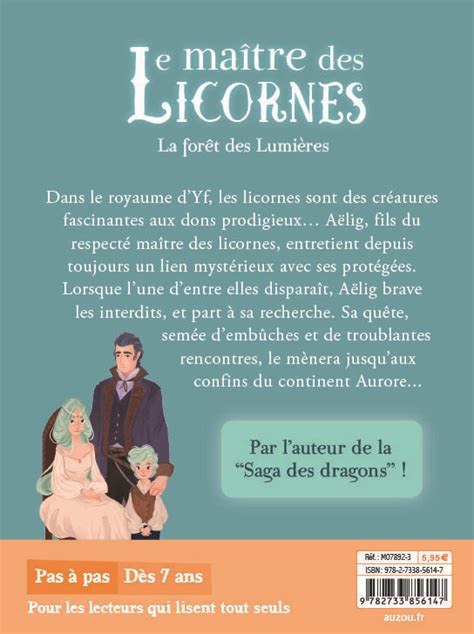 Le maître des Licornes - T1: La forêt des lumières Livres OLF