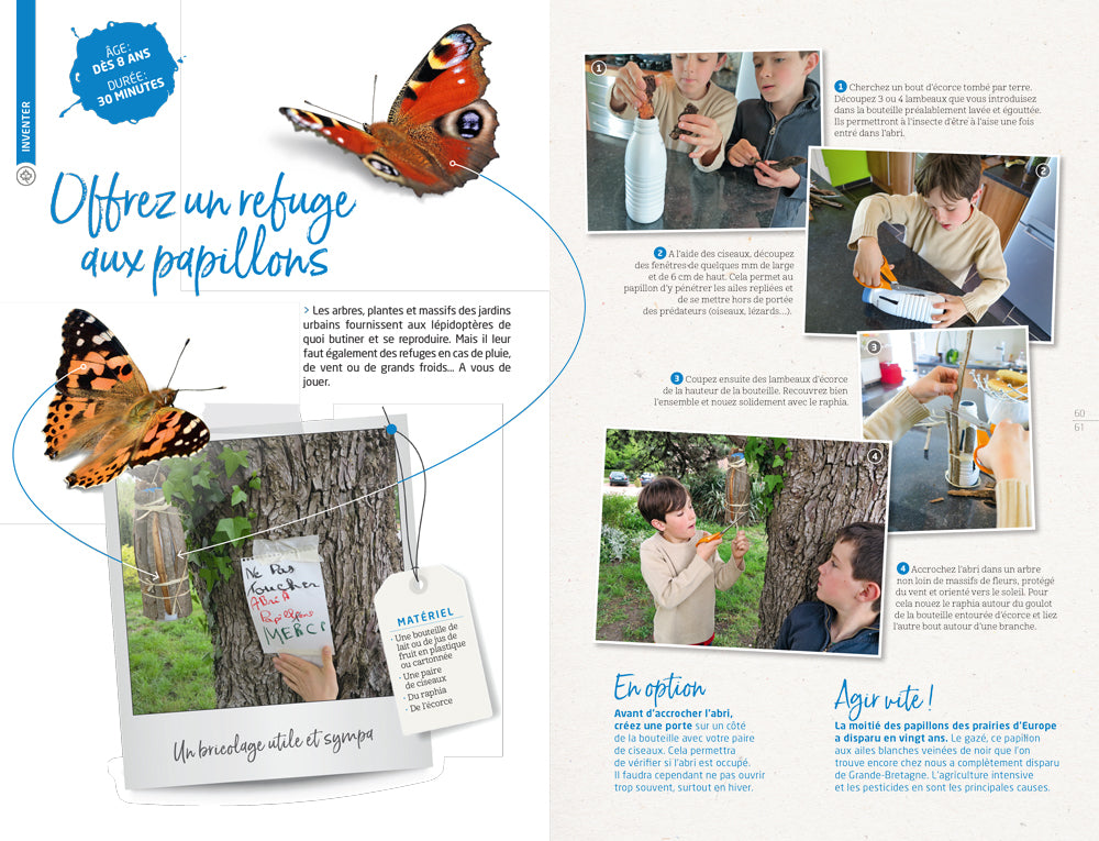 Tous dehors, en ville ! Découvrir la nature en ville Livres Servidis