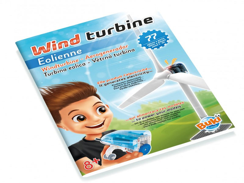 Kit de construction éolienne - Pour petits scientifiques dès 8 ans - Windrad-Baukasten - Für kleine Forscher ab 8 Jahren Jeux & loisirs créatifs Swissgames