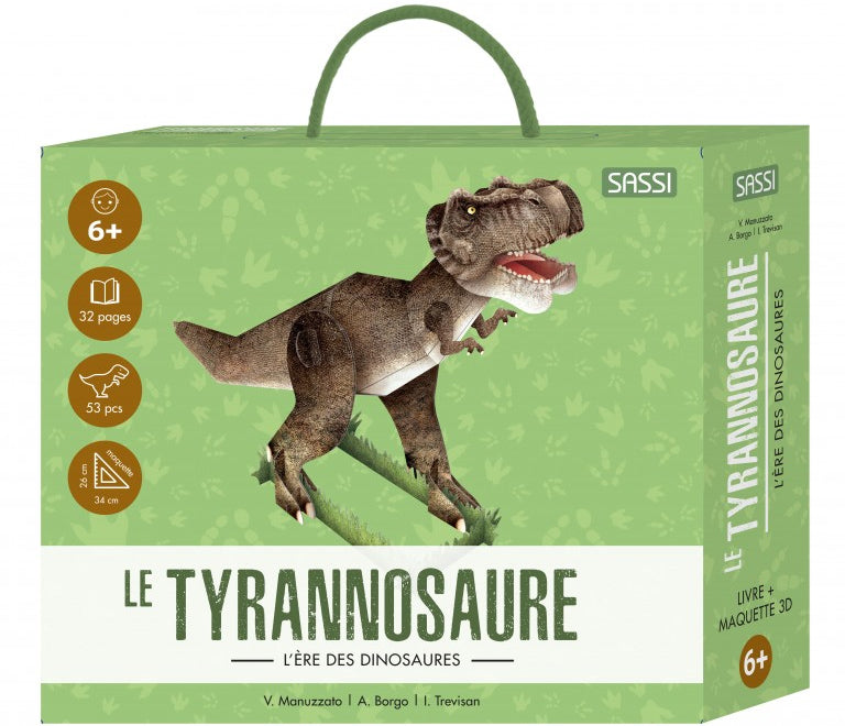 Coffret Le Tyrannosaure 3D! L'ère des dinosaures Jeux & loisirs créatifs La family shop
