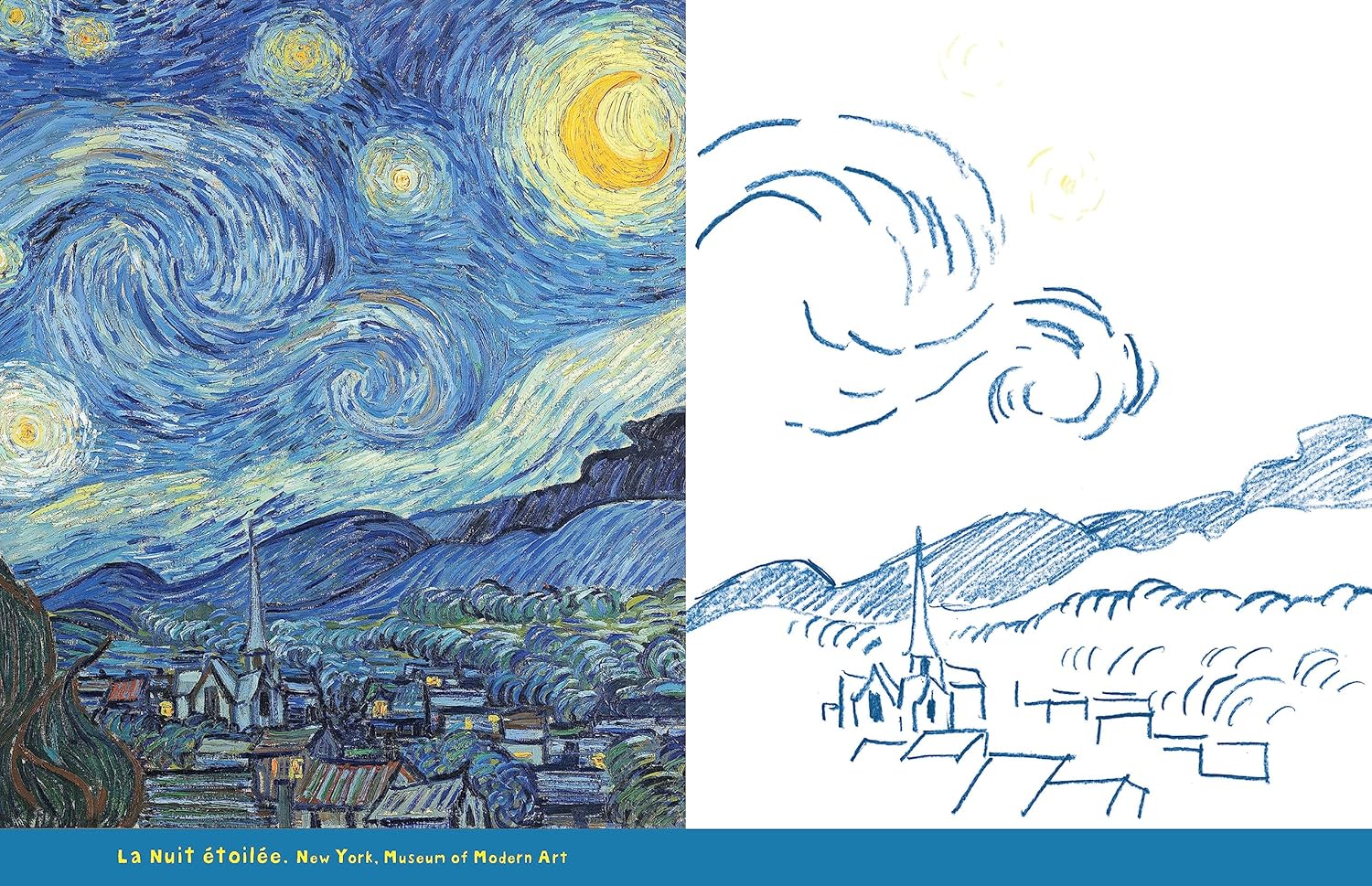 Van Gogh - L'art à colorier Livres Dilisco - OLF