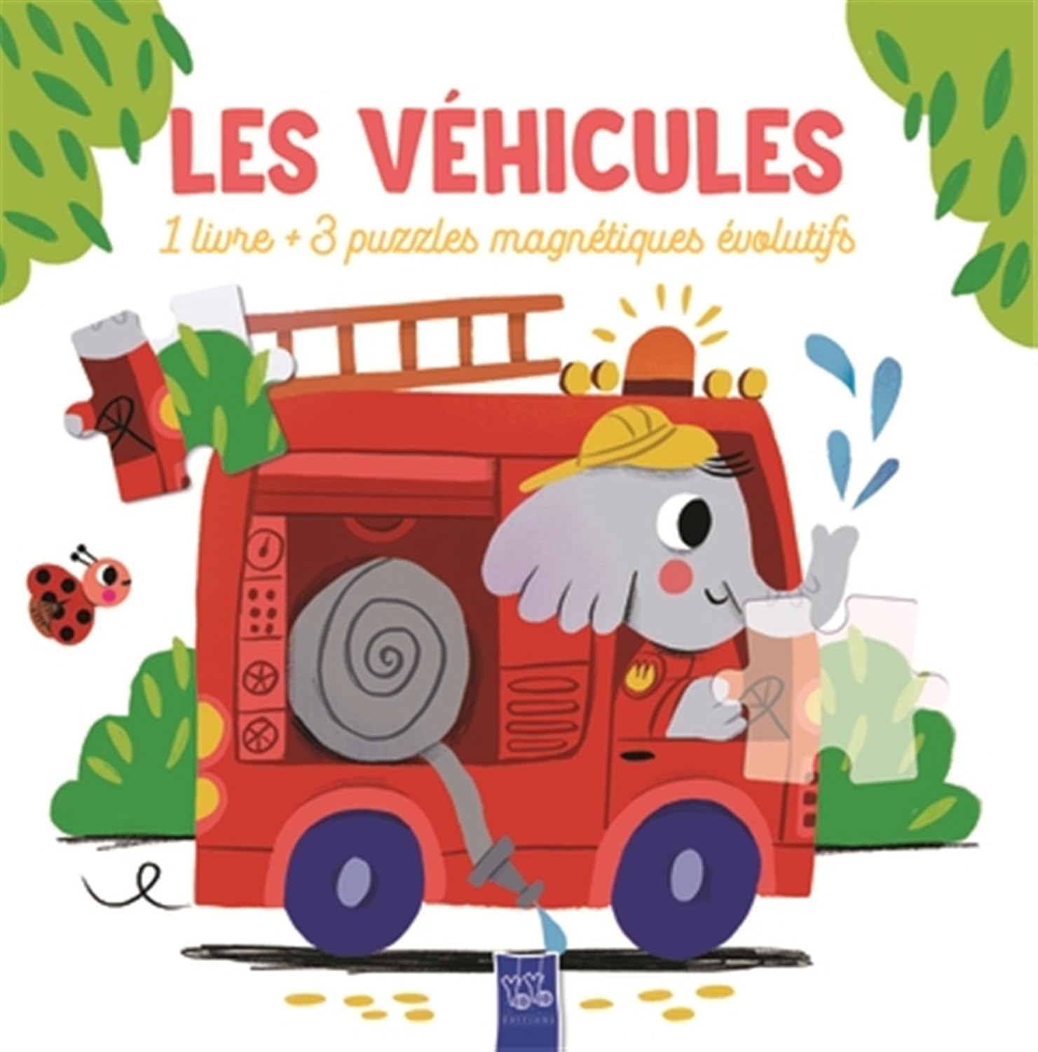 Les véhicules - livre et puzzle Livres Dilisco - OLF