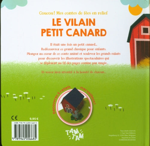 Conte Le vilain petit canard - Conte en relief Livres OLF