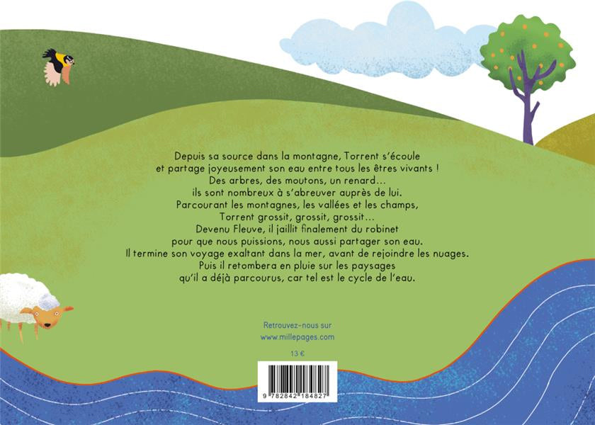 Le voyage de l'eau. Enfant dès 4 ans Livres La family shop