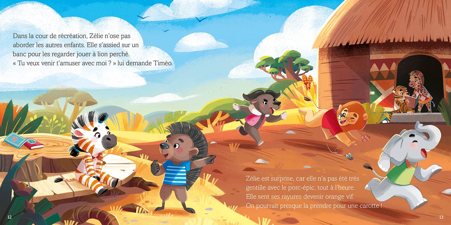 Zélie et les émotions de la rentrée Livres OLF