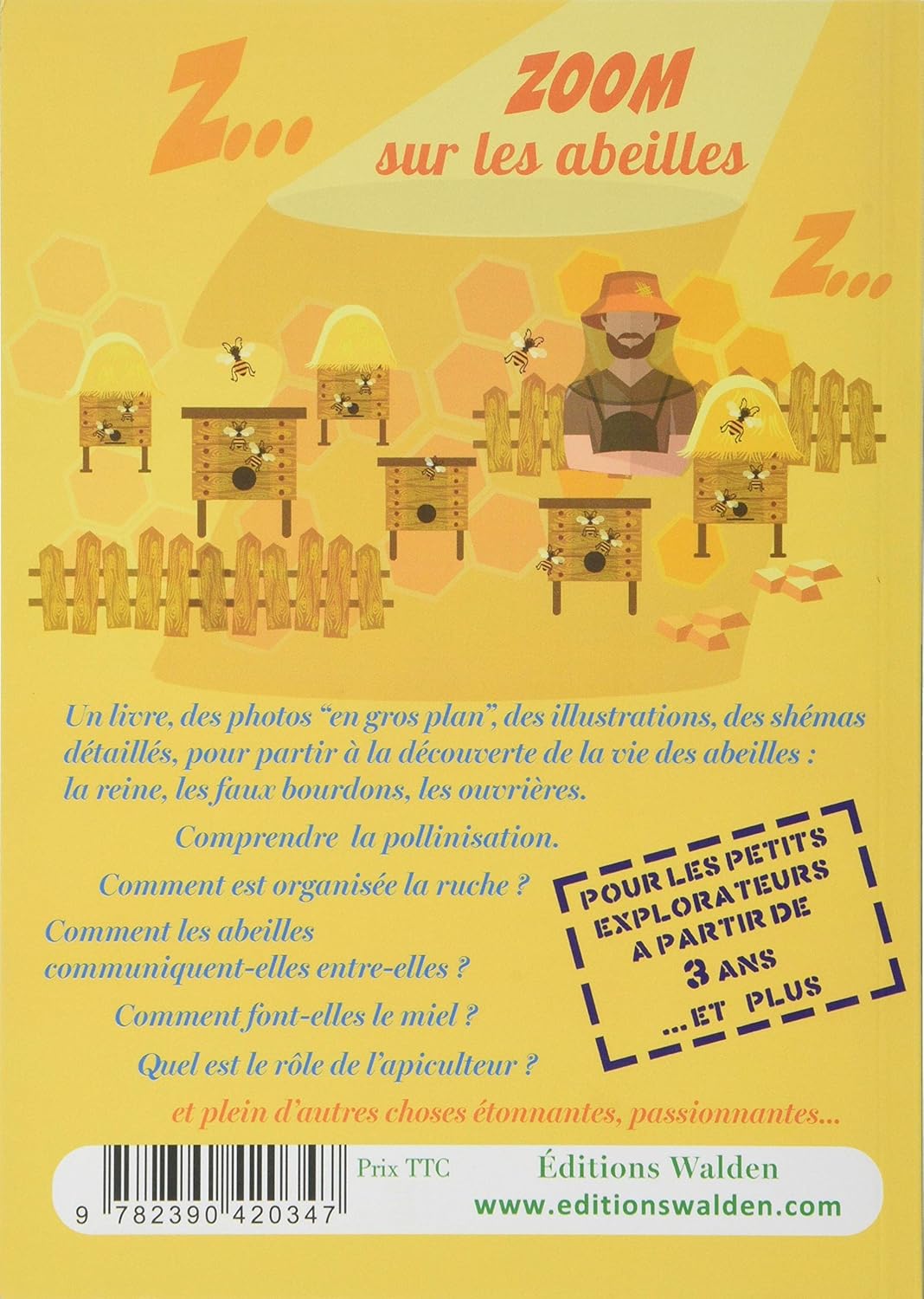 Zoom sur les abeilles Livres OLF