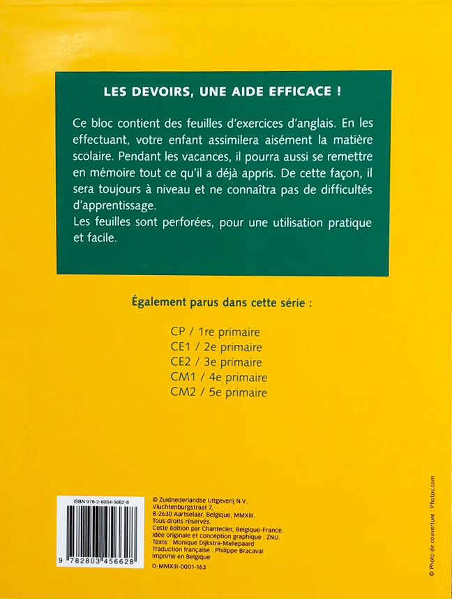 10-12 ans - Anglais - 7P-9P harmos. Appuis scolaires OLF