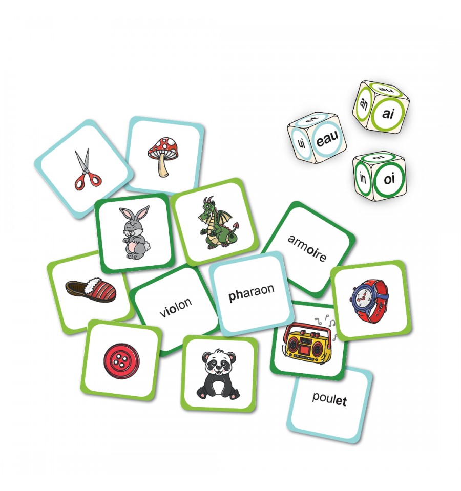 Dénomimo 2 - Jeu de dés et cartes - Français Jeux & loisirs créatifs La family shop