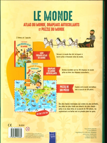 Le jeune explorateur : le monde - Dès 6 ans Livres La family shop