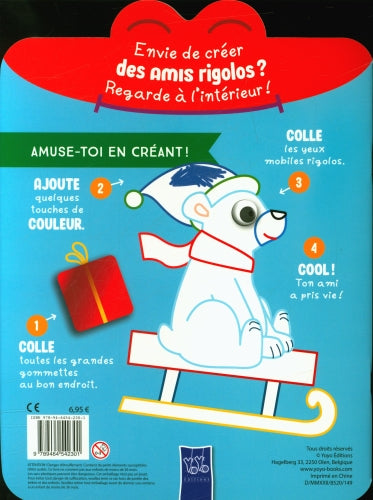 Père Noël : à qui sont ces yeux ? - Dès 3 ans Cahiers de jeux La family shop