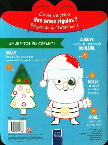 Bonhomme de neige : à qui sont ces yeux ? - Dès 3 ans Livres La family shop