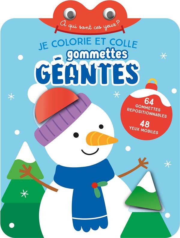 Bonhomme de neige : à qui sont ces yeux ? - Dès 3 ans Livres La family shop