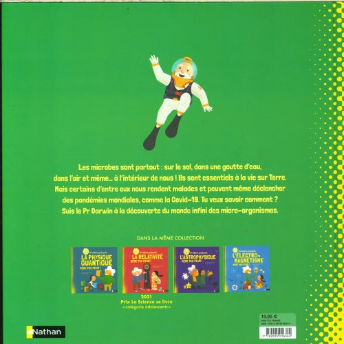 Pr Darwin présente : les microbes à la loupe - Dès 9 ans Livres OLF