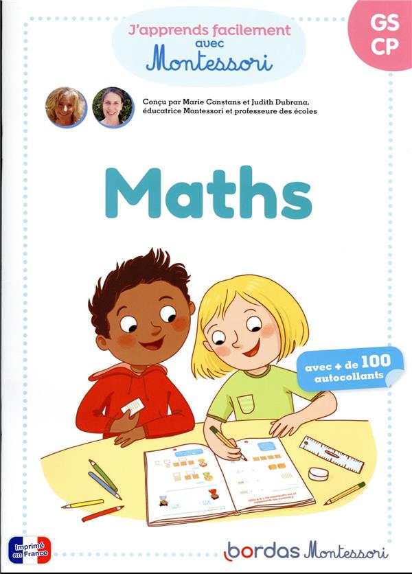 Maths : mes activités Montessori - Dès 5 ans