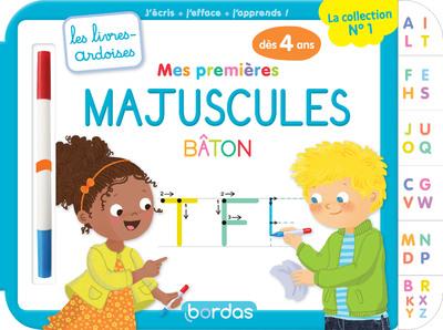 Mes premières majuscules bâton : j'écris, j'efface, j'apprends ! Cahiers de jeux OLF