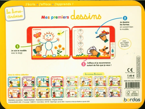Mes premiers dessins : dès 4 ans : j'écris, j'efface, j'apprends Cahiers de jeux OLF