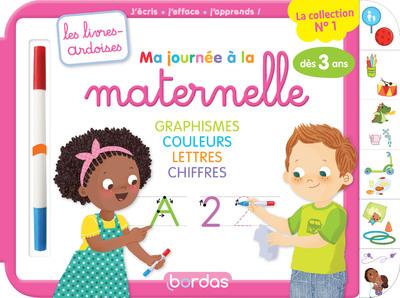Ma journée à la maternelle : graphisme, couleurs, lettres, chiffres Cahiers de jeux OLF