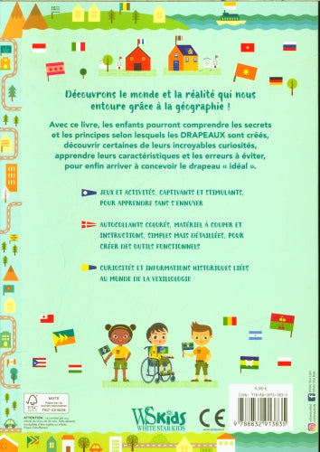 Drapeaux : comment lire et dessiner le monde Livres OLF