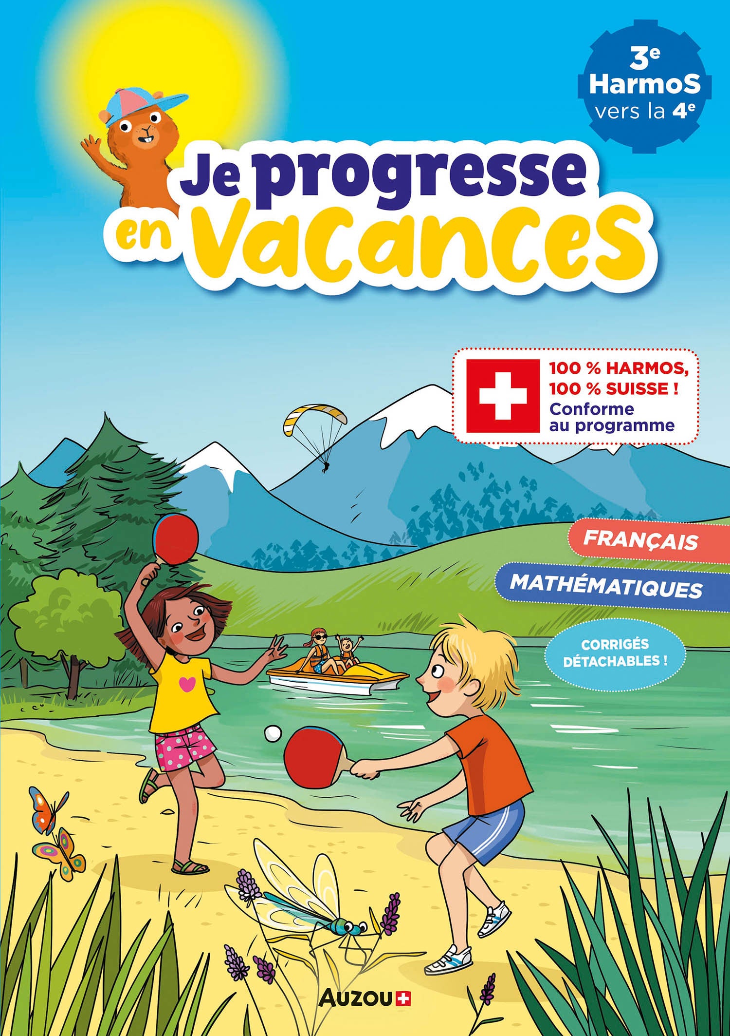 3ème HarmoS vers la 4ème - Je progresse en vacances - français et maths Cahiers de vacances OLF