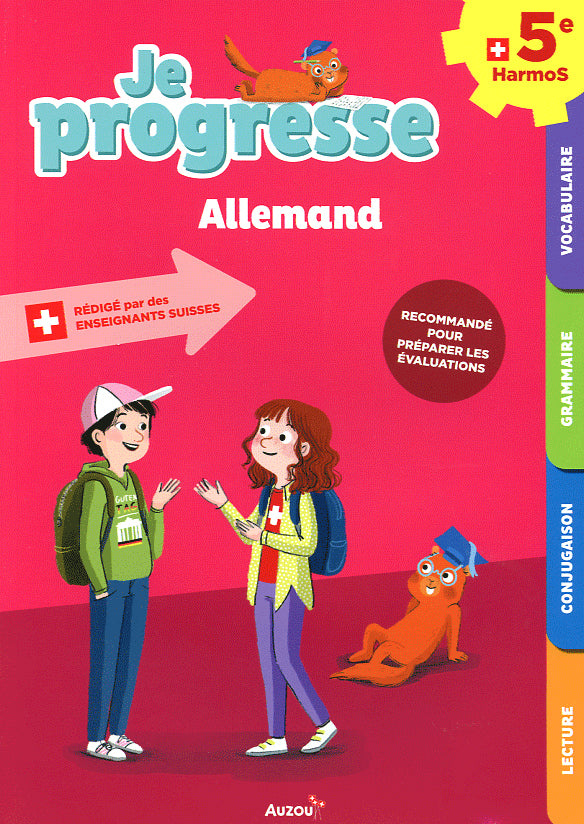 5ème HarmoS - Je progresse en allemand Appuis scolaires La family shop