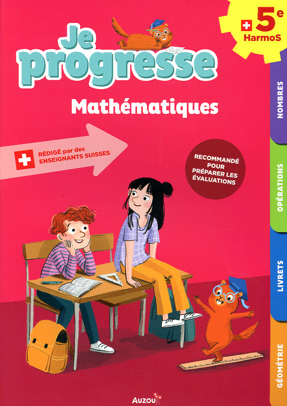 5e HarmoS - 5P - Je progresse en maths Appuis scolaires La Family Shop