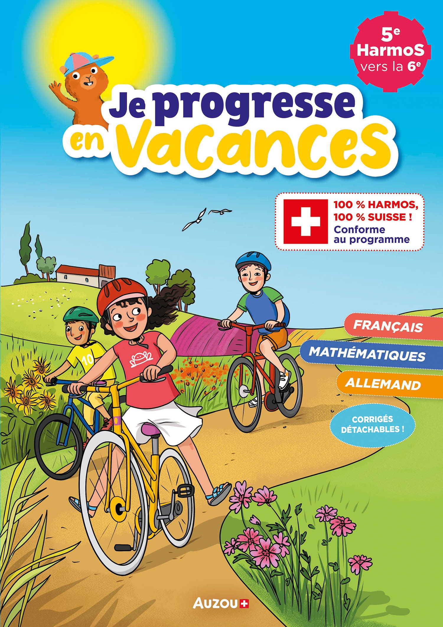 5ème HarmoS vers la 6ème - Cahier de vacances - Maths, français, allemand Cahiers de vacances OLF